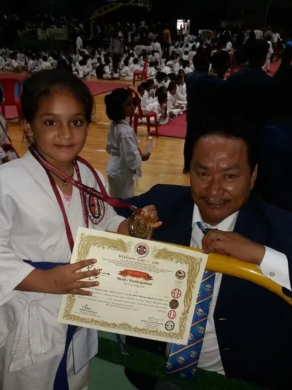 I am incredibly proud of my student, Kirti, for winning a gold medal in a national championship. My goal is to help every child build this kind of confidence and achieve their personal best.