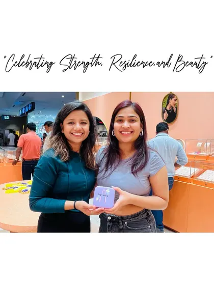 Celebrating strength, resilience, and beauty with a fellow creator. I love connecting with other artists and entrepreneurs and sharing our stories.