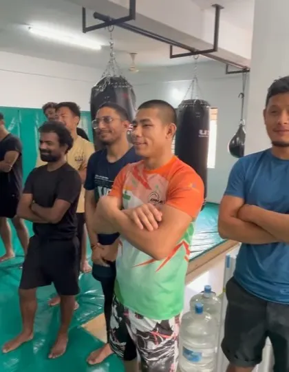 Our first promotion day at Kaizen MMA. It was great to see so many students receive their stripes based on their growth and consistency.