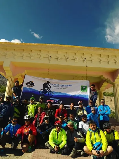 A throwback to our very first Manali to Leh group ride in 2015. We had 22 cyclists, from 14 to 55 years old, proving that with the right support, this incredible journey is for everyone.