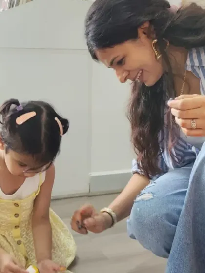 A sweet, personal moment from our launch event. We love creating a space where adults and children can connect and share the joy of reading.