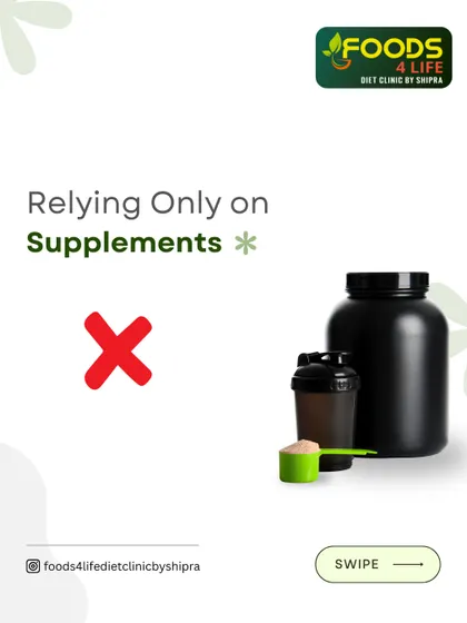Relying only on supplements is a common mistake for those with thyroid issues. Your body needs nourishment from real food, not just pills.
