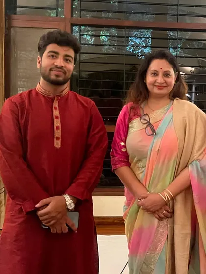 On the occasion of Holi with the wonderful vocalist Dr. Meeta Pandit Ji.