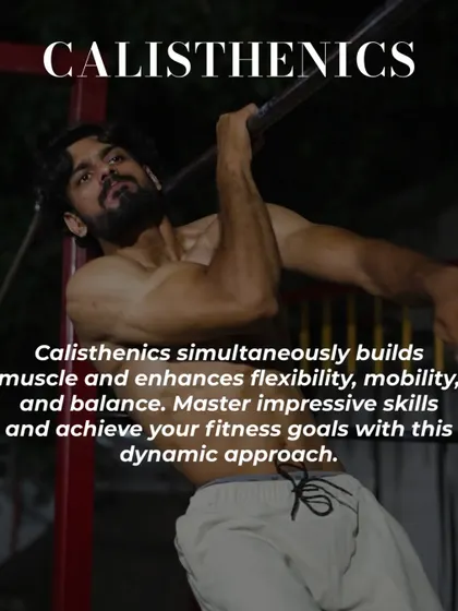 Calisthenics builds muscle, flexibility, and balance all at once. Join us to master impressive skills and achieve your fitness goals with this dynamic approach.