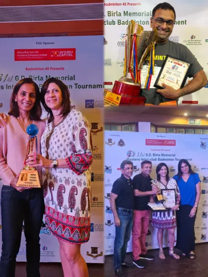 Celebrating the consistent excellence of our players. Naheed Divecha secured a double crown at the GD Birla Championships, while Jaideep Sampat earned a Silver medal in the Team Championship.