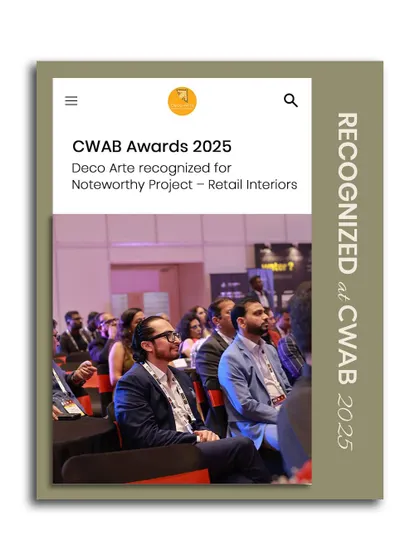 A milestone moment at the CWAB Awards 2025, where I was honored for the Brune & Bare Skin project. This recognition fuels my passion for designing spaces that inspire.