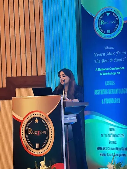 Presenting at the Roots-VI national conference, with the theme "Learn Max From The Best @ Roots." I am committed to sharing my knowledge and experience.