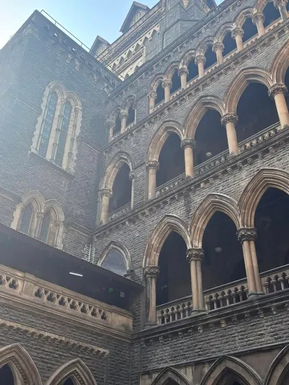The stunning architecture of the Bombay High Court building. Practicing in such historic halls of justice is a constant source of inspiration.