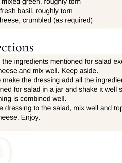The directions for my Beetroot Berry Salad, an easy way to make a brain-boosting meal.