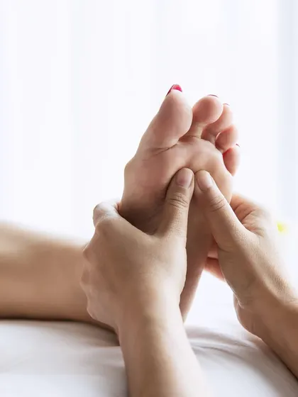 Treat your feet with the care they deserve. Our foot reflexology sessions target specific pressure points to relieve stress, improve circulation, and rebalance your entire body's energy.
