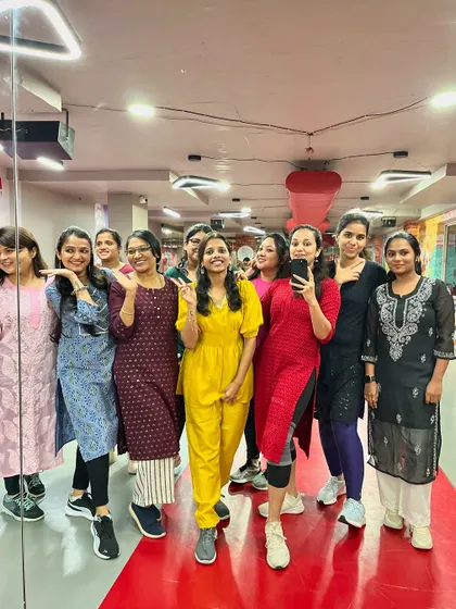 A selfie with my wonderful students. I build a personal connection with my participants, which makes the experience more enjoyable for everyone, including kids.