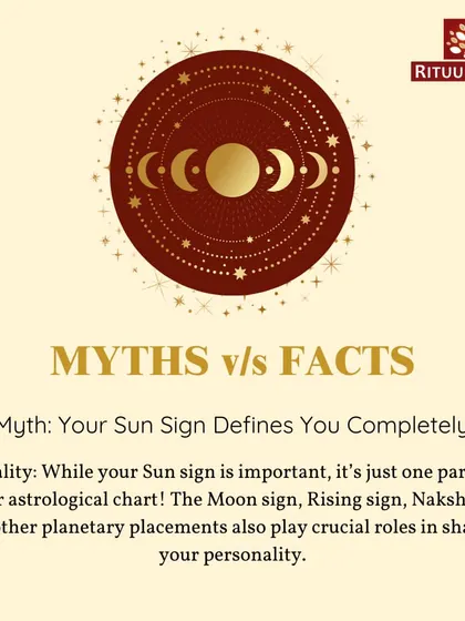 Many believe their Sun sign defines them completely, but that's a myth. Your astrological chart is much more complex, with your Moon sign, Rising sign, and Nakshatra all playing crucial roles in shaping your unique personality.
