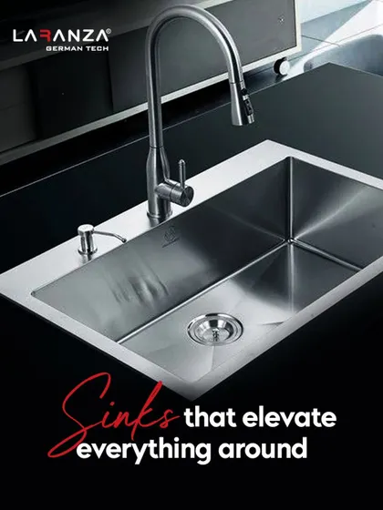 My sinks are designed to be the centerpiece of your workspace. They don't just fit in; they elevate everything around them with sleek precision and premium functionality.