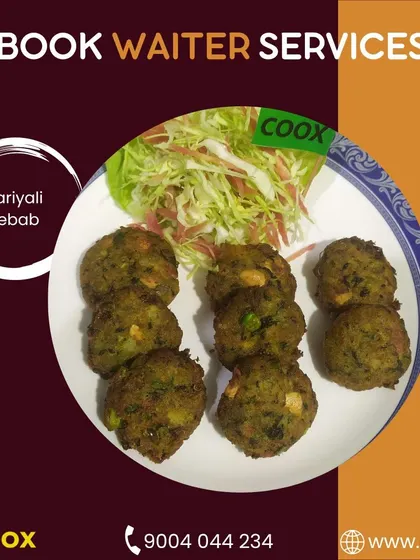 Our Hariyali Kebabs are a delicious and healthy vegetarian starter, packed with flavor from fresh herbs and spices.