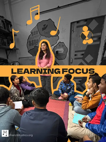 Learning focus is a key outcome of our music sessions. As students concentrate on hitting the right notes and singing together, they develop an ability to focus that helps them in all areas of life.