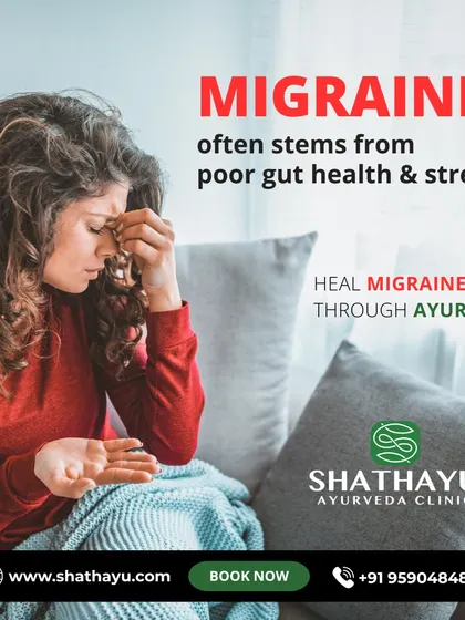 Many people are surprised to learn that chronic migraines can often stem from poor gut health and accumulated stress. Our Ayurvedic treatments focus on healing the gut to provide natural and effective migraine relief.