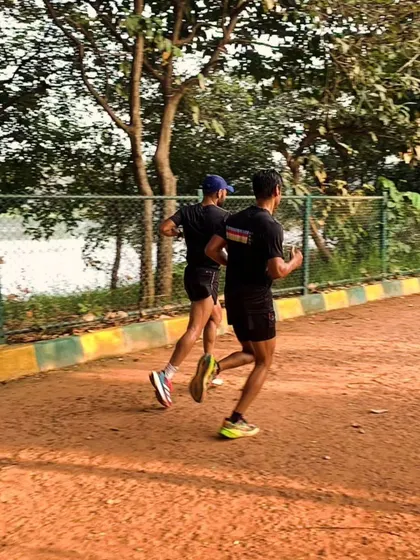 Running together makes the distance feel shorter. Our group runs foster camaraderie and mutual support.
