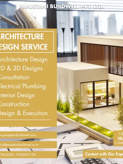 Our services go beyond construction. We offer a complete, end-to-end architecture design solution, including 2D and 3D plans, Vastu compliance, interior design, and full project execution, all under one roof.