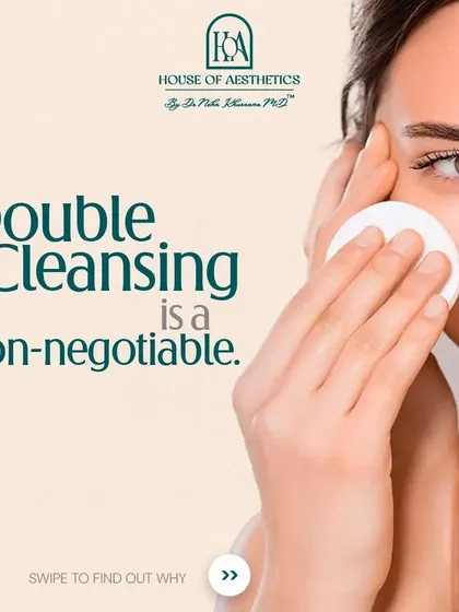 Double cleansing is a non-negotiable step in my skincare philosophy. If you're wondering why your skin isn't as clear as you'd like, this might be the missing link in your routine.