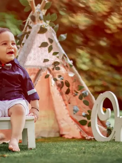 Creating memories under the sun, one frame at a time, to celebrate a very special first birthday.