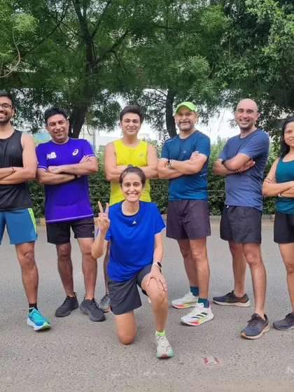 The tribe stands strong, arms crossed, ready for what's next. Week 5 of fatigue training pushed them, but no one blinked.