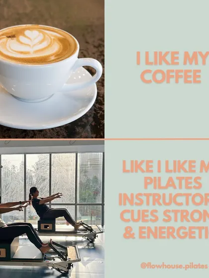 I like my coffee like I like my Pilates instructor's cues: strong and energetic.