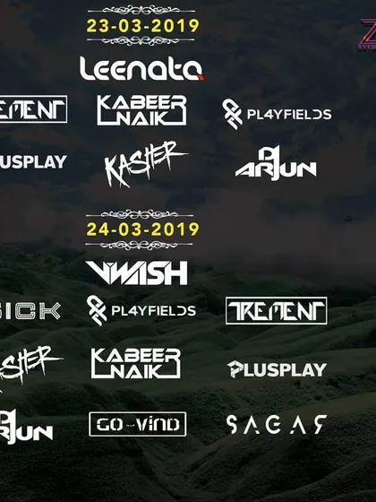 The full artist lineup for the Yaotown Festival. It was an honor to be featured alongside so many talented artists and to represent my style of music on such a big stage.
