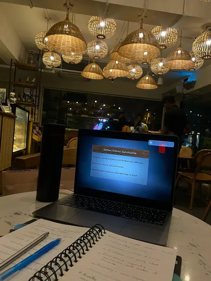 A little glimpse into my world. I am always studying and learning more about the body to bring the best and most current knowledge to my clients.
