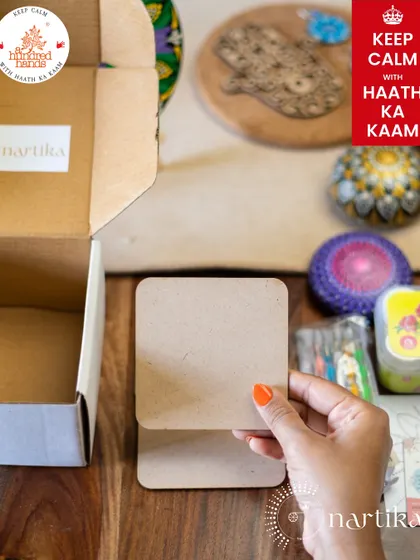 Our Dot Mandala Kits have everything you need to start this mindful practice at home. Each kit includes paints, boards or coasters, dotting tools, and a simple guide. It's the perfect way to slow down and create something beautiful.