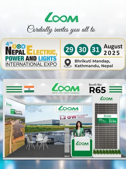 An invitation to the 4th Nepal Electric, Power and Lights International Expo in Kathmandu. We are excited to expand our international presence and showcase our innovations to a new market.