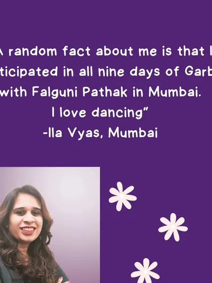 Our Mumbai host loves to dance. We celebrate the unique passions of each of our community leaders.
