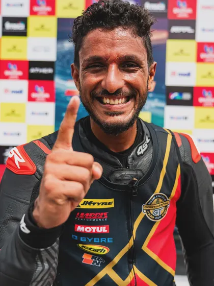 A moment of reflection and satisfaction after a great performance. This weekend of racing was about reconnecting with my passion, and the positive results were a fantastic bonus.