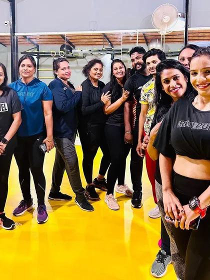 Another great session in the books. A group photo of our members with their instructor, feeling energized and accomplished after a fun-filled Zumba and dance fitness workout.