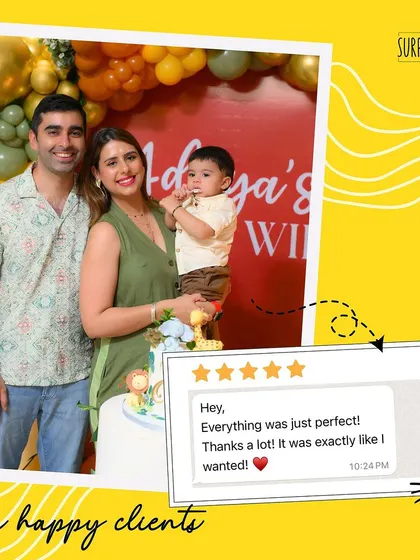 "Everything was just perfect! It was exactly like I wanted." Getting the vision just right for my clients is the most satisfying part of my job.