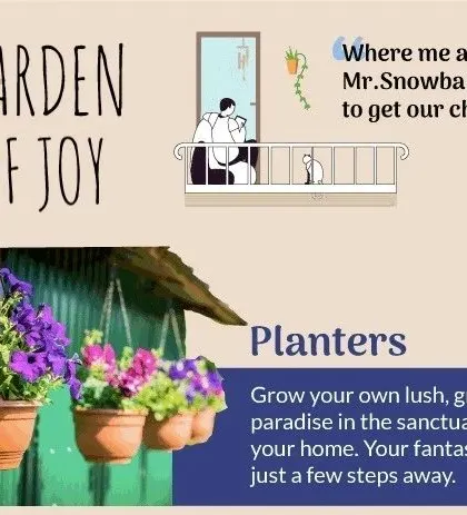 Our selection of planters makes it easy to create a chill spot for you and your pets. From hanging pots to window boxes, we have everything you need to get started.