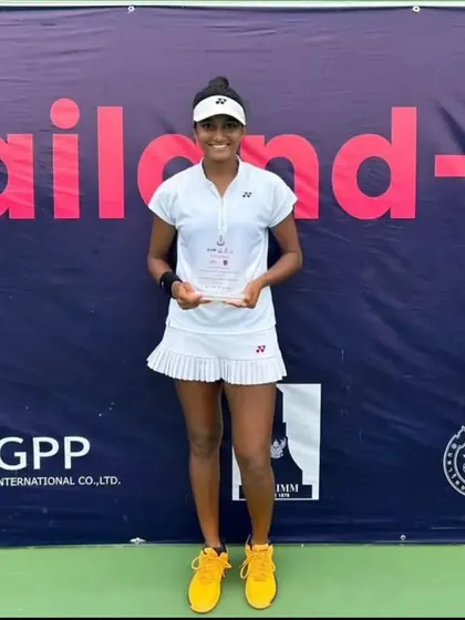 A proud moment for our player Sahaja Yamalapalli, securing the runner-up position at an ITF 25k tournament in Thailand.