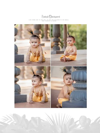 When you’re too cute to pick just one angle. This collage shows the variety of playful poses we capture.