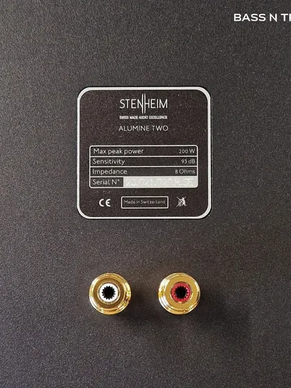 The Stenheim Alumine Two, made in Switzerland, is proof that big sound can come in small packages. Its aluminum body and precision engineering deliver a musical performance that far exceeds its compact size, embodying Stenheim's philosophy of "precision meets passion."