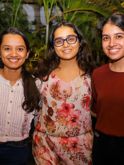 More smiling faces from a Friday night at Social. The relaxed and fun atmosphere makes it a favorite spot for many.