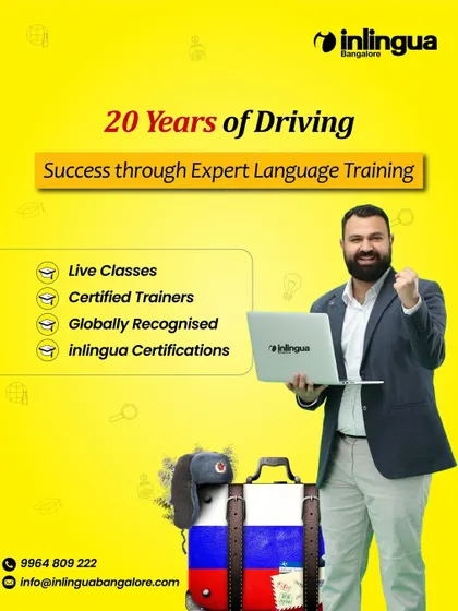 For 20 years, we have been driving success through expert language training. Our certified trainers have been at the forefront of fostering effective communication and global collaboration.
