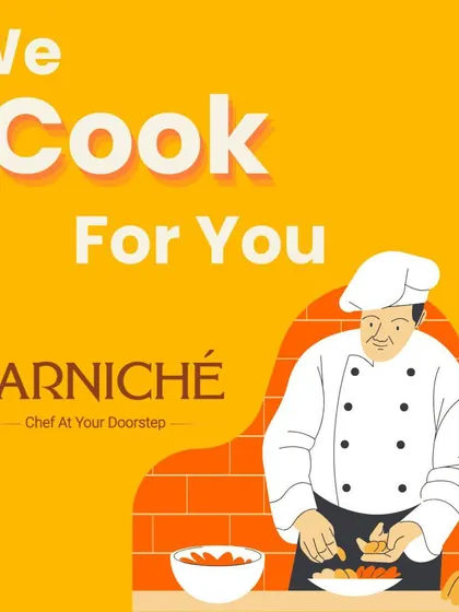 The concept is simple: We cook for you. You relax, entertain, and enjoy, while our chef handles all the food preparation in your kitchen.