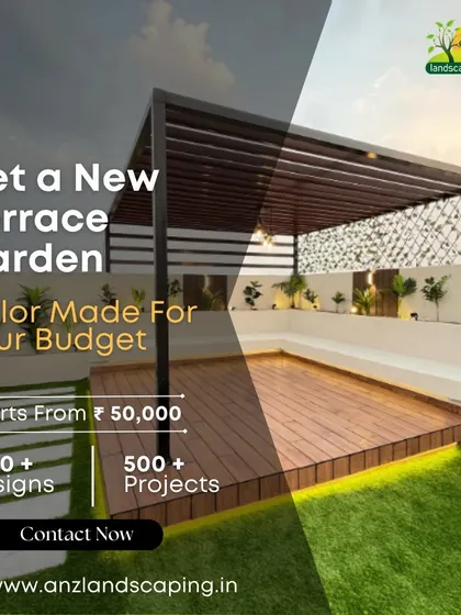 Let us design a new terrace garden for you. Our services are tailored to your budget, starting from an affordable price point for a quality transformation.