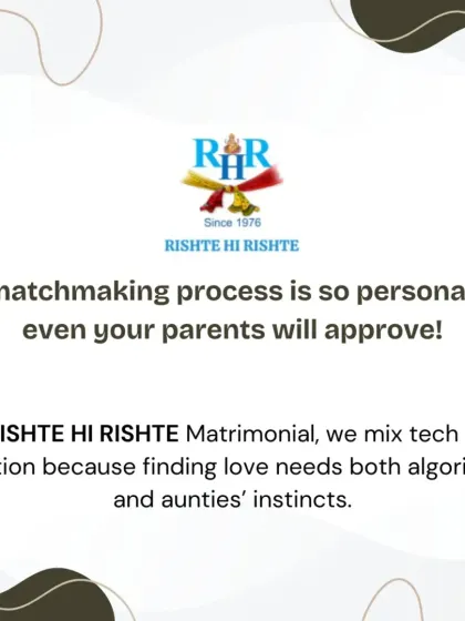 Our matchmaking process is so personalized, even your parents will approve. We mix tech with tradition because finding love needs both algorithms and an auntie's instincts.