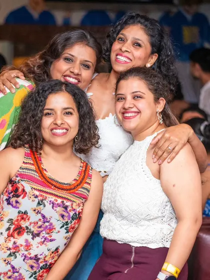 The ladies of La Rumba. Our social is a place where friendships are made and the community comes together to celebrate.
