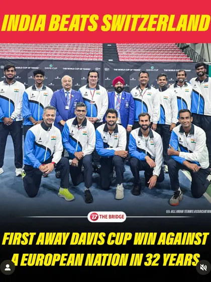 This graphic from The Bridge says it all. Being part of the support staff for the first away Davis Cup win against a European nation in 32 years is a career highlight. It's a testament to the team's hard work and preparation.