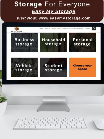 We offer storage for everyone. Our website shows the variety of options available, including business, household, personal, vehicle, and student storage, allowing you to choose the perfect space for your requirements.