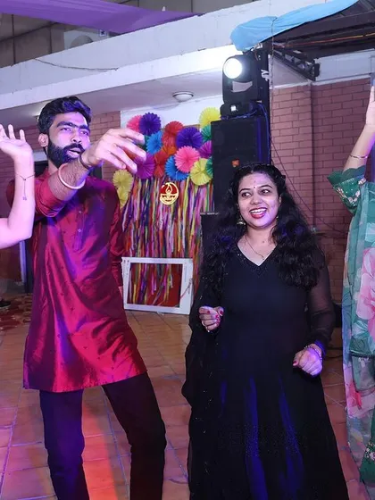Candid moments of the team dancing and having a great time together. These are the moments that boost morale and company culture.