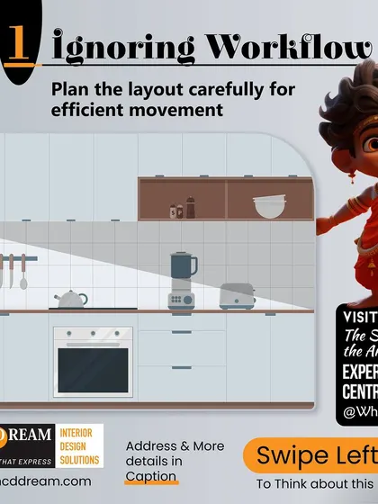 A crucial mistake to avoid in kitchen renovation is ignoring workflow. We carefully plan the layout for efficient movement between the sink, stove, and fridge.