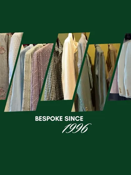 From our hands to your wardrobe, we’ve been curating bespoke pieces with unwavering dedication since 1996. This graphic celebrates our long-standing heritage.