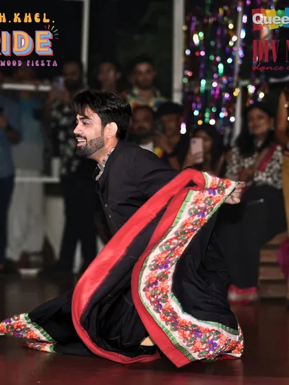 A graceful and energetic performance at our 'Naach.Khel.Pride' event. The joy on the dancer's face is what it's all about.